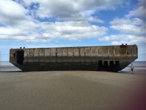 Remains of the Artificial harbours